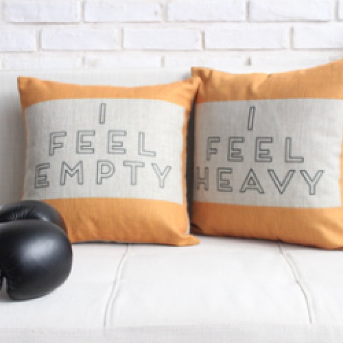 创意棉麻抱枕个性英文字母时尚简约靠垫客厅汽车用沙发办公室靠枕